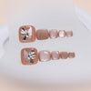 12 Sizes-24 Pcs Press On Nails F144