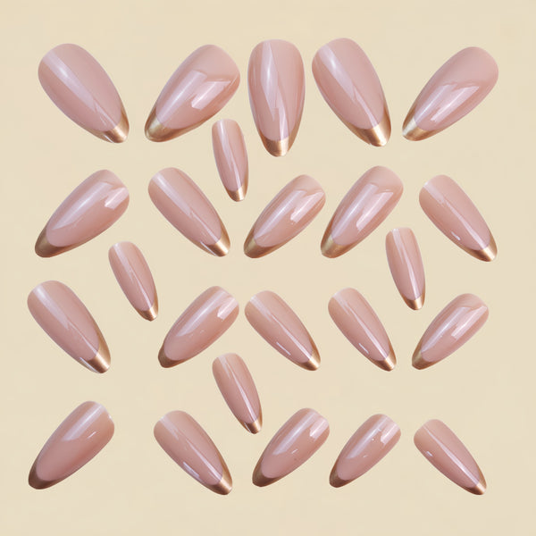 12 Sizes-24 Pcs Press On Nails Y1397