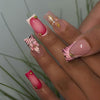 12 Sizes-24 Pcs Press On Nails Z1083