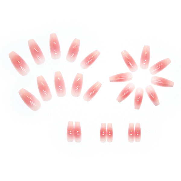 12 Sizes-24 Pcs Press On Nails R607
