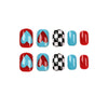 12 Sizes-24 Pcs Press On Nails JP1495