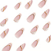 12 Sizes-24 Pcs Press On Nails JP1799