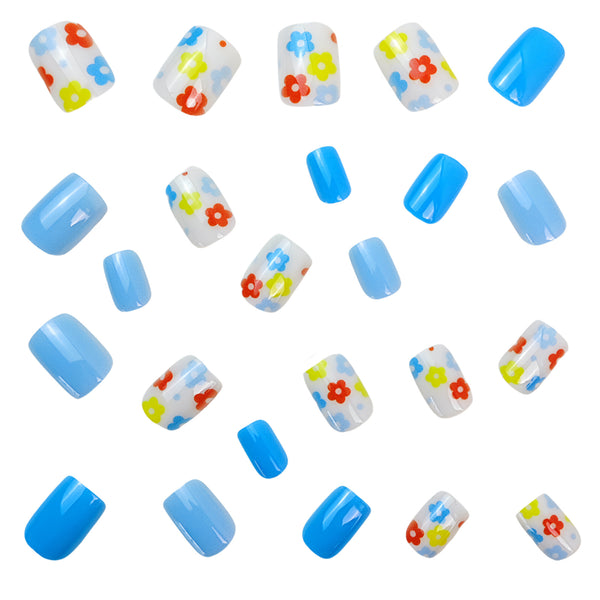 12 Sizes-24 Pcs Press On Nails Y779