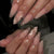 12 Sizes-24 Pcs Press On Nails C1096