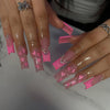 12 Sizes-24 Pcs Press On Nails D011