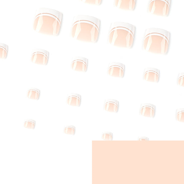 12 Sizes-24 Pcs Press On Nails JP2470