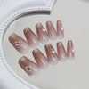 12 Sizes-24 Pcs Press On Nails MY069