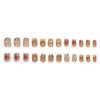 12 Sizes-24 Pcs Press On Nails W1646