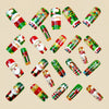 12 Sizes-24 Pcs Press On Nails Y1303
