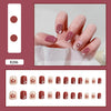 12 Sizes-24 Pcs Press On Nails R201