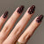 12 Sizes-24 Pcs Press On Nails C1384