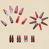 12 Sizes-24 Pcs Press On Nails Y532