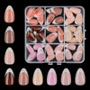 108 Pcs Press On Nails D001