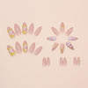 12 Sizes-24 Pcs Press On Nails W1738