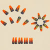 12 Sizes-24 Pcs Press On Nails Y1104