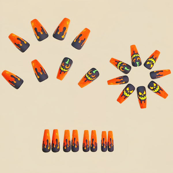 12 Sizes-24 Pcs Press On Nails Y1104