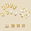 12 Sizes-24 Pcs Press On Nails Y547