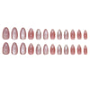 12 Sizes-24 Pcs Press On Nails W1600