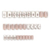 15 Sizes-30 Pcs Press On Nails GN027