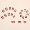 12 Sizes-24 Pcs Press On Nails Z534