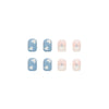 12 Sizes-24 Pcs Press On Nails R487