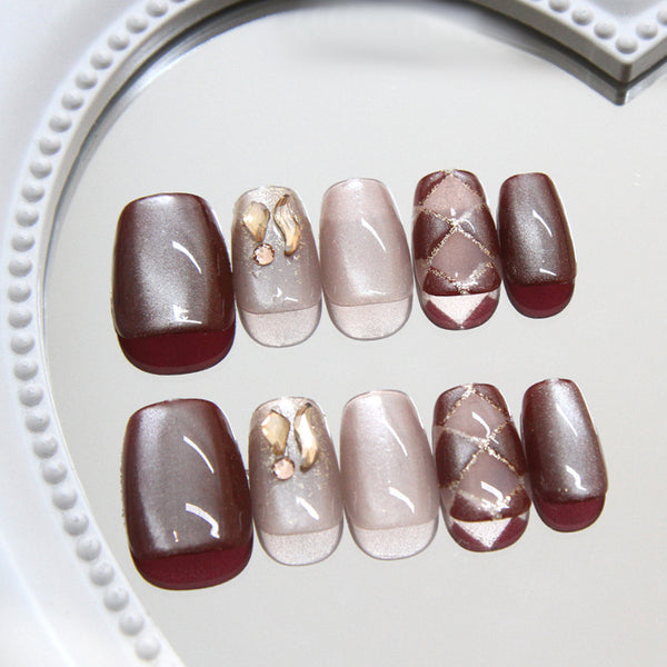 30 Pcs Press On Nails MY091