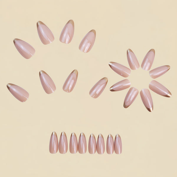 12 Sizes-24 Pcs Press On Nails Y1397