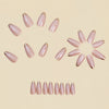 12 Sizes-24 Pcs Press On Nails Y1397