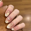 12 Sizes-24 Pcs Press On Nails JL0669