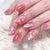 12 Sizes-24 Pcs Press On Nails JP2601
