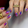 12 Sizes-24 Pcs Press On Nails Y1825