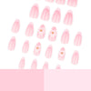 12 Sizes-24 Pcs Press On Nails JP4286