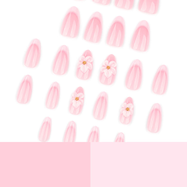 12 Sizes-24 Pcs Press On Nails JP4286