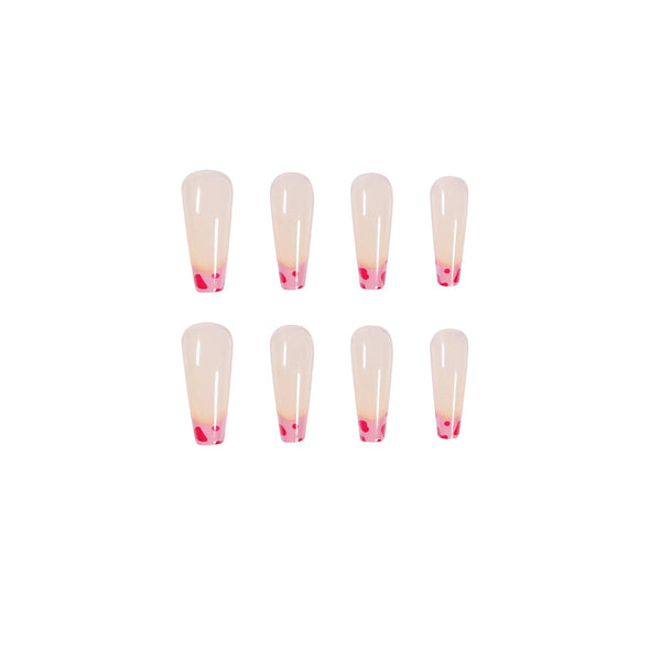 12 Sizes-24 Pcs Press On Nails JP1097