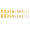 12 Sizes-24 Pcs Press On Nails W1627