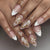 12 Sizes-24 Pcs Press On Nails JP4089