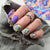 12 Sizes-24 Pcs Press On Nails W1143