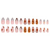 12 Sizes-24 Pcs Press On Nails Z955