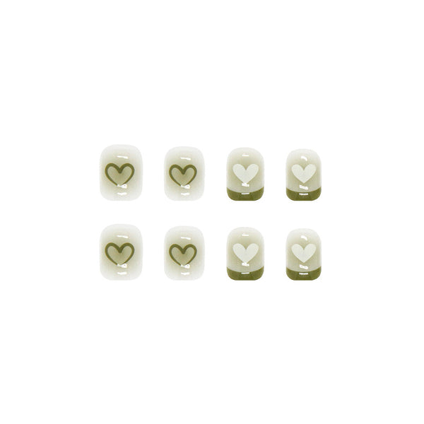 12 Sizes-24 Pcs Press On Nails R536