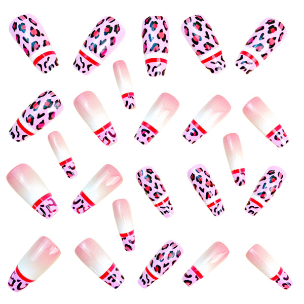 12 Sizes-24 Pcs Press On Nails Y738-2