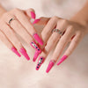 12 Sizes-24 Pcs Press On Nails JP1301