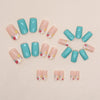 12 Sizes-24 Pcs Press On Nails W1210