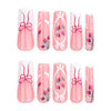 12 Sizes-24 Pcs Press On Nails JP3534