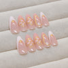 12 Sizes-24 Pcs Press On Nails Z940