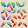 12 Sizes-24 Pcs Press On Nails Y1236
