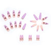 12 Sizes-24 Pcs Press On Nails Z415