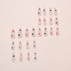 12 Sizes-24 Pcs Press On Nails Z692