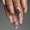 12 Sizes-24 Pcs Press On Nails JP3439