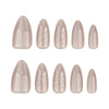 Glamhalo Premiere 30pcs Press On Nails – Eco-Friendly Perfect Fit - GD33