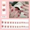 12 Sizes-24 Pcs Press On Nails R720